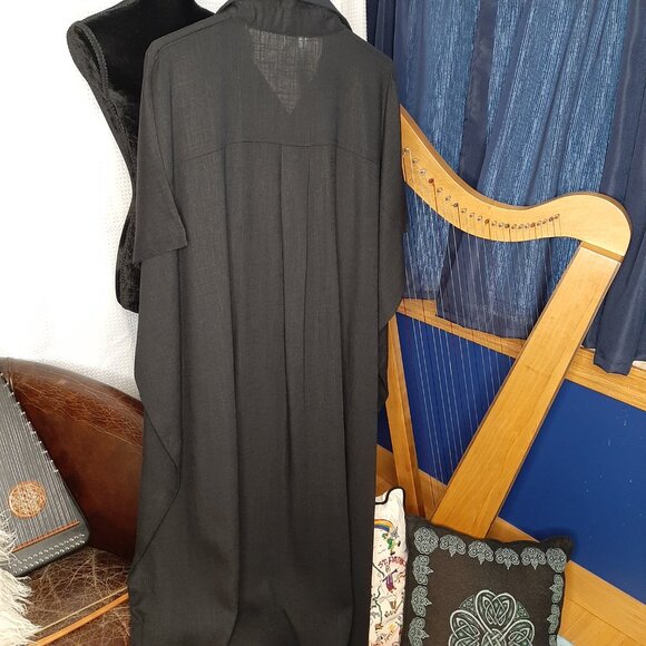 NWT!!  Mono B Linen Blend Shirtdress/Duster - Picture 4 of 12